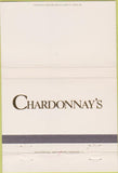 Matchbook Cover - Chardonnay's Philadelphia PA 40 Strike