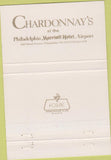 Matchbook Cover - Chardonnay's Philadelphia PA 40 Strike