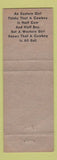 Matchbook Cover - Cripple Creek Inn Colorado hillbilly