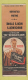 Matchbook Cover - Style Mart Men's Clothes Salida Colorado WEAR