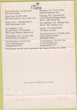 Matchbook Cover - Palm Restaurant Chain 40 Strike