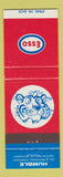 Matchbook Cover - Esso oil gas Humble Baton Rouge LA