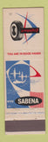 Matchbook Cover - Sabena Englebert Tires Belgium
