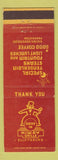Matchbook Cover - Hiway Grille Drive In Ellensburg WA