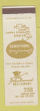 Matchbook Cover - Beau Brummel Restaurant Salt Lake City UT