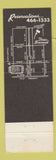 Matchbook Cover - Beau Brummel Restaurant Salt Lake City UT