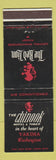 Matchbook Cover - Chinook Hotel Yakima WA Red Lion WEAR