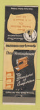 Matchbook Cover - Westinghouse Sewing Machine