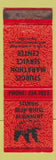 Matchbook Cover - Sturgis Bear Wheel Alignment MI WEAR