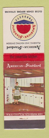 Matchbook Cover - American Standard Kitchens
