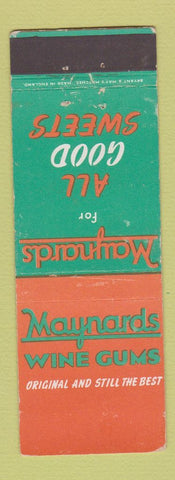 Matchbook Cover - Maynards Wine Gums UK England