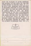Matchbook Cover - JP's BBQ Columbus OH Ribs 40 Strike
