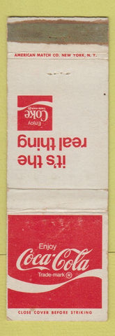 Matchbook Cover - Coca Cola Soda WEAR