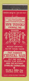 Matchbook Cover - Crystal Bar Virginia City NV