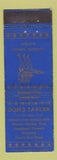 Matchbook Cover - Dom's Tavern girlie Bridgeville NJ? WEAR
