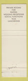 Matchbook Cover - Eugene's Restaurant Middleboro MA