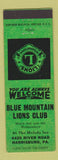 Matchbook Cover - Blum's CA CHAIN