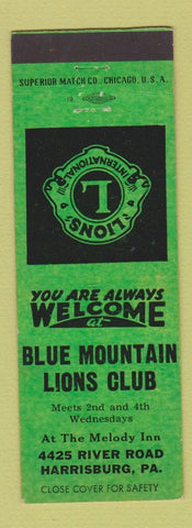 Matchbook Cover - Blum's CA CHAIN