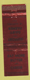 Matchbook Cover - Farmers State Bank Waupaca WI Support Dairy Farmers BRONZE