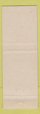 Matchbook Cover - Donald Whitenight Legislature Election