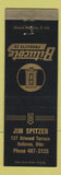 Matchbook Cover - Bitucote Products Jim Spitzer Bellevue OH WEAR