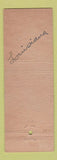 Matchbook Cover - Union News Company DD Bean