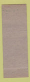Matchbook Cover - Brown City Hotel Brown City MI