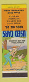 Matchbook Cover - Roos Oil Crawford NE gas hillbilly