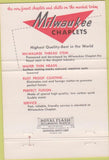 Matchbook Cover - Milchap Products Milwaukee WI 40 Strike
