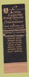 Matchbook Cover - Antlers Hotel San Bernardino CA