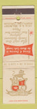 Matchbook Cover - Monte Carlo Restaurant Portland OR WEAR
