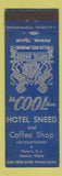 Matchbook Cover - Hotel Sneed Dumas TX WEAR