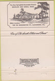 Matchbook Cover - Demaine Funeral Homes Alexandria VA 40 Strike