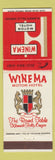 Matchbook Cover - Winema Motor Hotel Klamath Falls OR