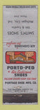 Matchbook Cover - Smith's Shoes Porto Ped Mighigan City IN WEAR