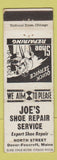 Matchbook Cover - Joe's Shoe Repair Service Dover Foxcroft ME WEAR