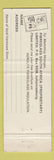 Matchbook Cover - Aerolite Fiberglass Insulation South Africa girlie