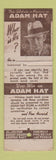 Matchbook Cover - Adam Hats Celebrity Contest