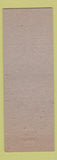 Matchbook Cover - Pit Bar Taconite MN