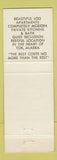 Matchbook Cover - Golden Bear Motel Tok AK