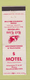 Matchbook Cover - Red Lion Tap House $ Motel Bellville OH