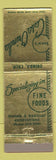 Matchbook Cover - Casa Orinda CA Restaurant