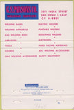 Matchbook Cover - GS Parsons Co Welding Supply San Diego CA 40 Strike