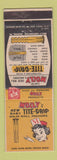Matchbook Cover - Molly Tite Grip Wall Anchors Fasteners