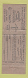 Matchbook Cover - Molly Tite Grip Wall Anchors Fasteners