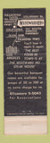 Matchbook Cover - Westward Ho Steak House Pasadena CA WEAR