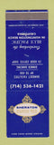 Matchbook Cover - Sheraton Beach Inn Huntington Beach CA