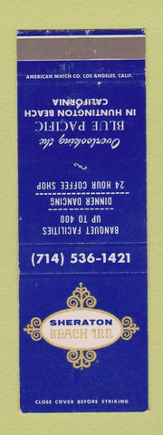 Matchbook Cover - Sheraton Beach Inn Huntington Beach CA