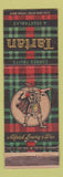 Matchbook Cover - Tartan Canned Fruits Vegetables WEAR