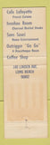 Matchbook Cover - Lafayette Hotel Long Beach CA
